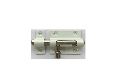 Bolt đồng thau sơn trắng